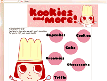 Tablet Screenshot of kookiesandmore.blogspot.com