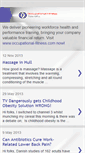 Mobile Screenshot of occupational-fitness.blogspot.com