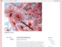 Tablet Screenshot of poignantlypinkdc.blogspot.com