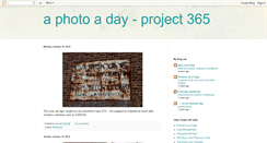 Desktop Screenshot of myphotoaday365.blogspot.com