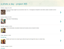 Tablet Screenshot of myphotoaday365.blogspot.com