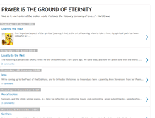 Tablet Screenshot of groundofeternity.blogspot.com