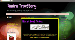 Desktop Screenshot of amiratadzaruddin.blogspot.com