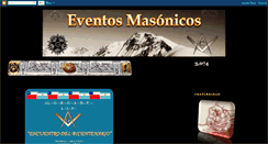 Desktop Screenshot of eventosmasonicos.blogspot.com