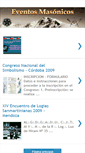 Mobile Screenshot of eventosmasonicos.blogspot.com