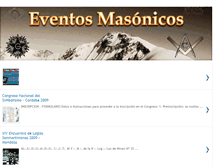 Tablet Screenshot of eventosmasonicos.blogspot.com