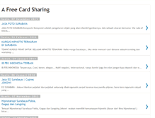Tablet Screenshot of a-freecardsharing.blogspot.com