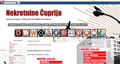 Desktop Screenshot of nekretninecuprija.blogspot.com