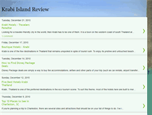 Tablet Screenshot of krabi-island-review.blogspot.com