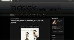 Desktop Screenshot of basickentertainment.blogspot.com