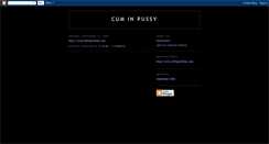 Desktop Screenshot of cuminpussy.blogspot.com