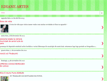 Tablet Screenshot of edianeartes.blogspot.com