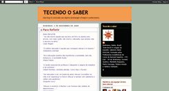 Desktop Screenshot of conhecerosaber.blogspot.com