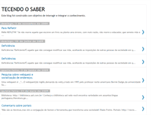 Tablet Screenshot of conhecerosaber.blogspot.com