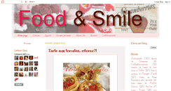 Desktop Screenshot of foodandsmile.blogspot.com