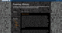 Desktop Screenshot of framinghistory.blogspot.com