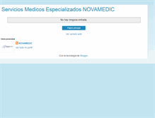 Tablet Screenshot of novamedic-peru.blogspot.com