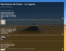 Tablet Screenshot of nacimientodeguaro.blogspot.com
