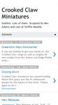 Mobile Screenshot of crooked-claw.blogspot.com