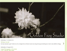 Tablet Screenshot of gfrogstudio.blogspot.com