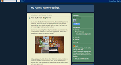 Desktop Screenshot of myfunnyfunnyfeelings.blogspot.com