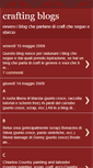 Mobile Screenshot of craftingblogs-lasimo.blogspot.com