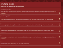 Tablet Screenshot of craftingblogs-lasimo.blogspot.com