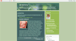 Desktop Screenshot of drgonzalezmidentista.blogspot.com