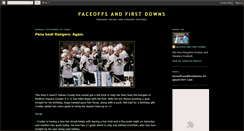 Desktop Screenshot of faceoffsandfirstdowns.blogspot.com