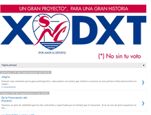 Tablet Screenshot of dxtsevilla.blogspot.com