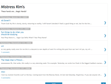 Tablet Screenshot of mistresskim.blogspot.com