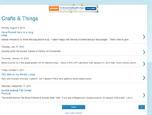 Tablet Screenshot of craftsthings.blogspot.com