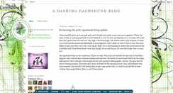 Desktop Screenshot of dashingdachshund.blogspot.com