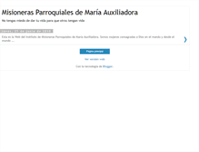 Tablet Screenshot of mariaauxiliadora-rd.blogspot.com