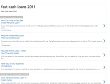 Tablet Screenshot of fastcashloans2011.blogspot.com