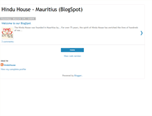 Tablet Screenshot of hinduhouse.blogspot.com
