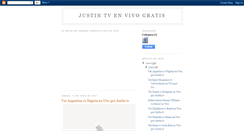 Desktop Screenshot of justintvenvivogratis.blogspot.com