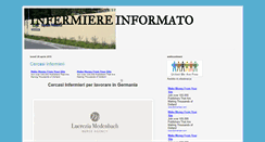 Desktop Screenshot of infermiereinformato.blogspot.com