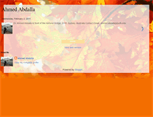 Tablet Screenshot of ahmed-geshi.blogspot.com