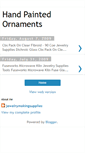 Mobile Screenshot of handpaintedornaments.blogspot.com