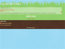 Tablet Screenshot of captaintimsgalley.blogspot.com