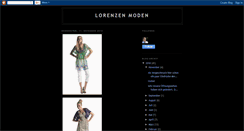 Desktop Screenshot of lorenzenmoden.blogspot.com