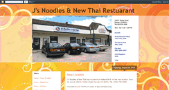 Desktop Screenshot of jnoodlesnewthai.blogspot.com