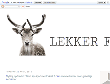 Tablet Screenshot of lekkerfrisss.blogspot.com