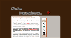 Desktop Screenshot of ciertosdesconciertos.blogspot.com