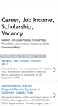 Mobile Screenshot of career4future.blogspot.com