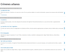 Tablet Screenshot of crimenesurbanos.blogspot.com