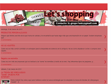 Tablet Screenshot of letshopping2011.blogspot.com