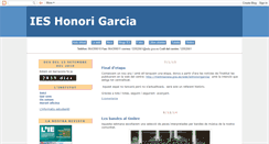 Desktop Screenshot of instituthonorigarcia.blogspot.com