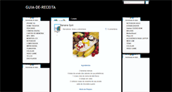 Desktop Screenshot of guia-de-receita.blogspot.com